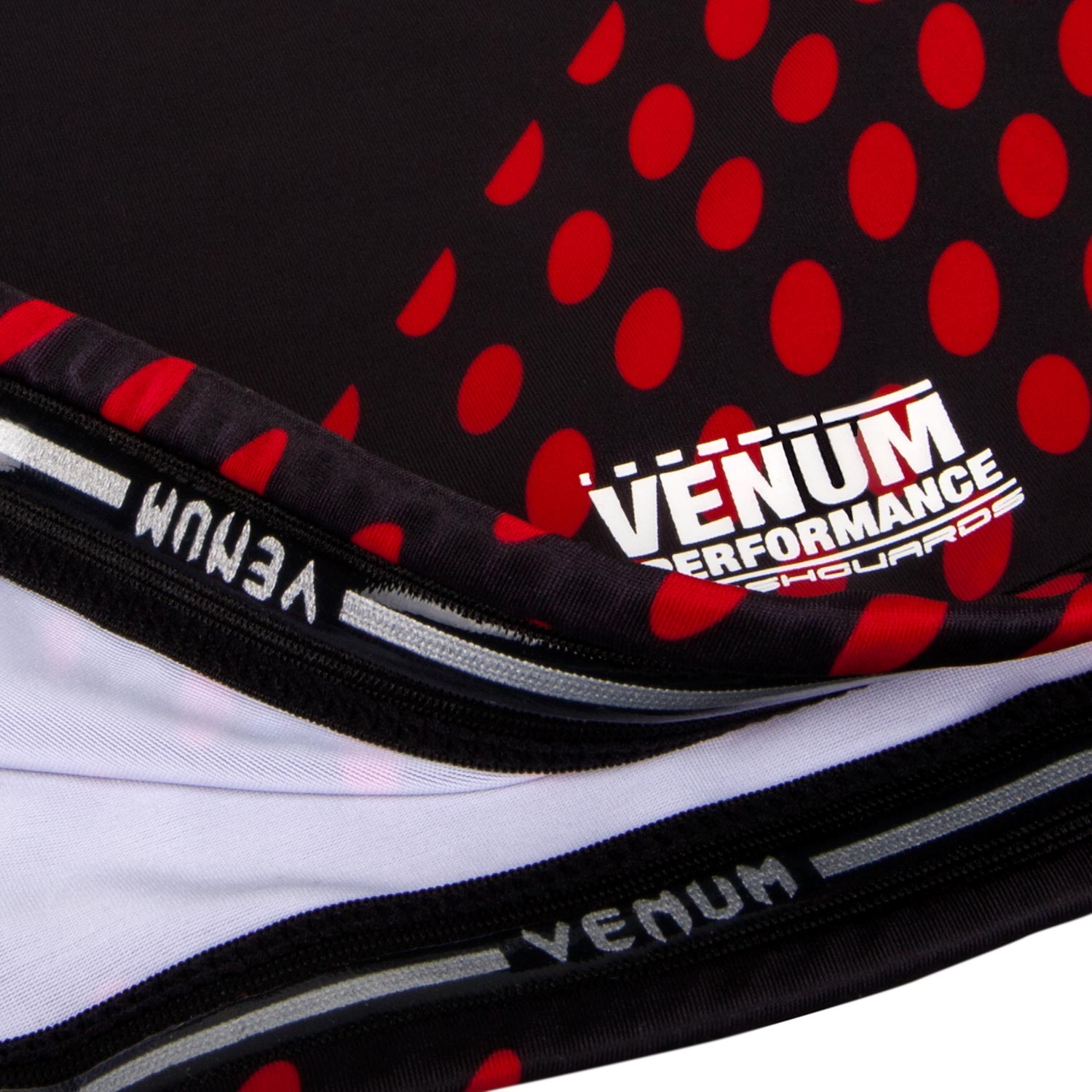 Rashguard Venum Rapid Manches Longues - Noir/Rouge - T-shirts de compression