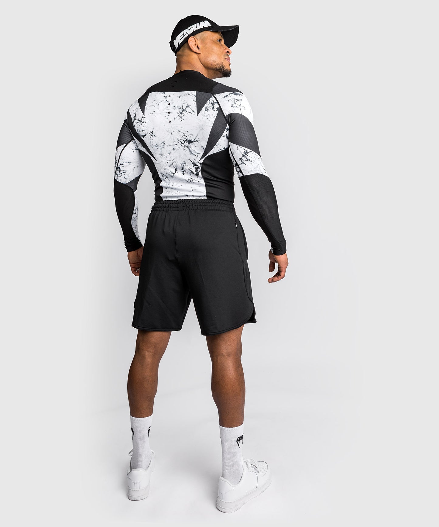 T-shirt de Compression Venum G-Fit Marble - Manches Longues - Marbre - T-shirts de compression