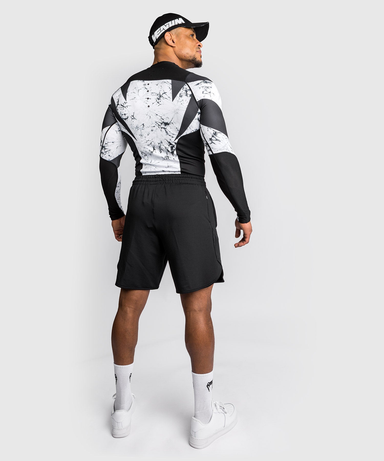 T-shirt de Compression Venum G-Fit Marble - Manches Longues - Marbre - T-shirts de compression
