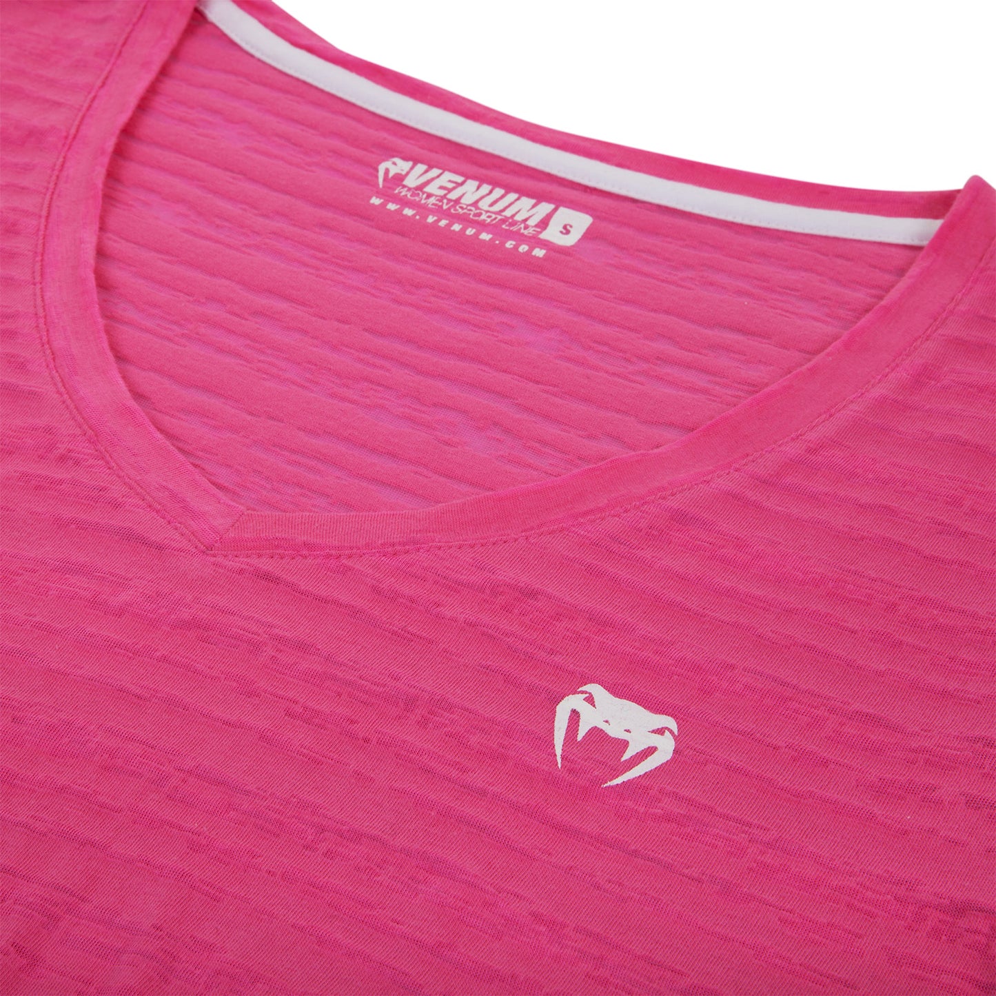 T-shirt Femme Col V Venum Essential - Rose - T-shirts