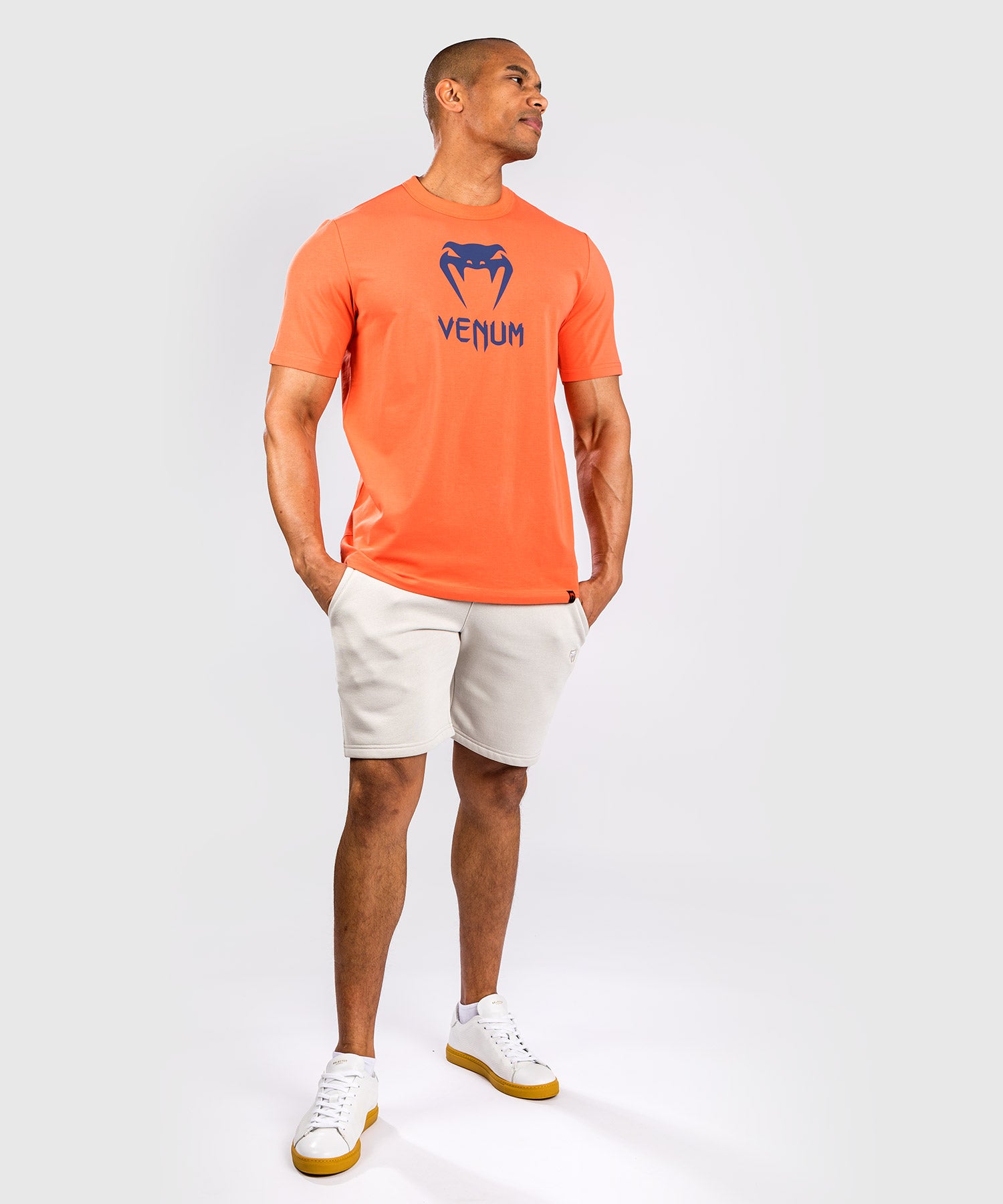 T-Shirt Venum Classic - Orange/Bleu marine - product-type_T-Shirts