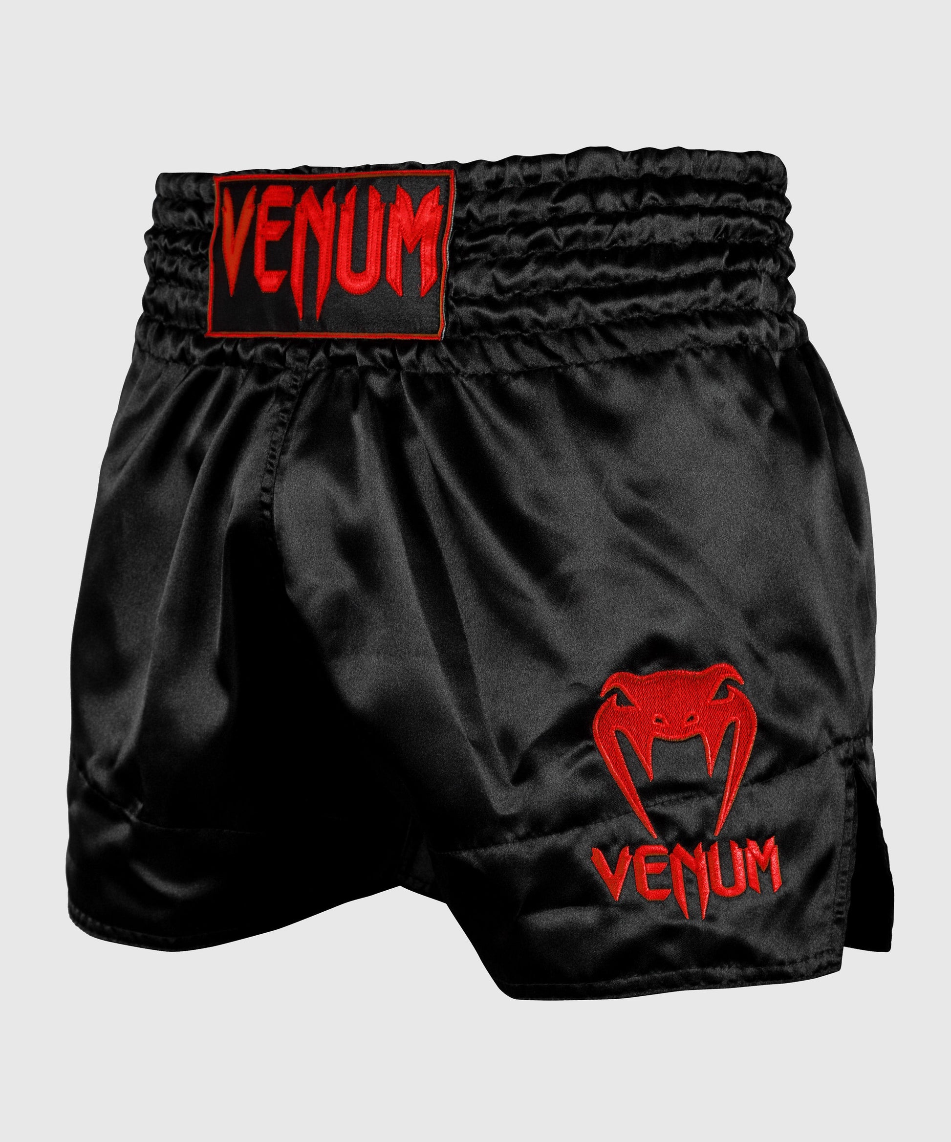 Venum Classic Muay Thai Short - Noir/Rouge - product-type_Shorts de Muay Thai
