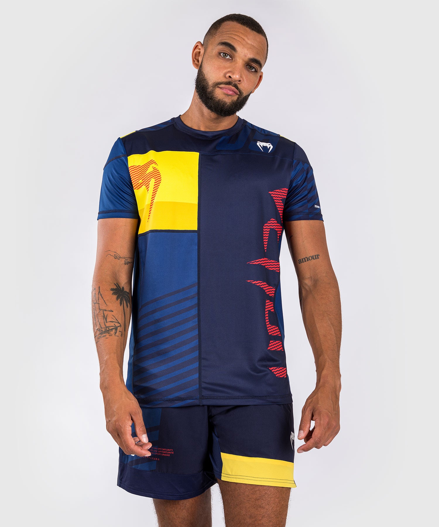 T-shirt Dry Tech Venum Sport 05 - Bleu/Jaune - product-type_T-Shirts Dry Tech