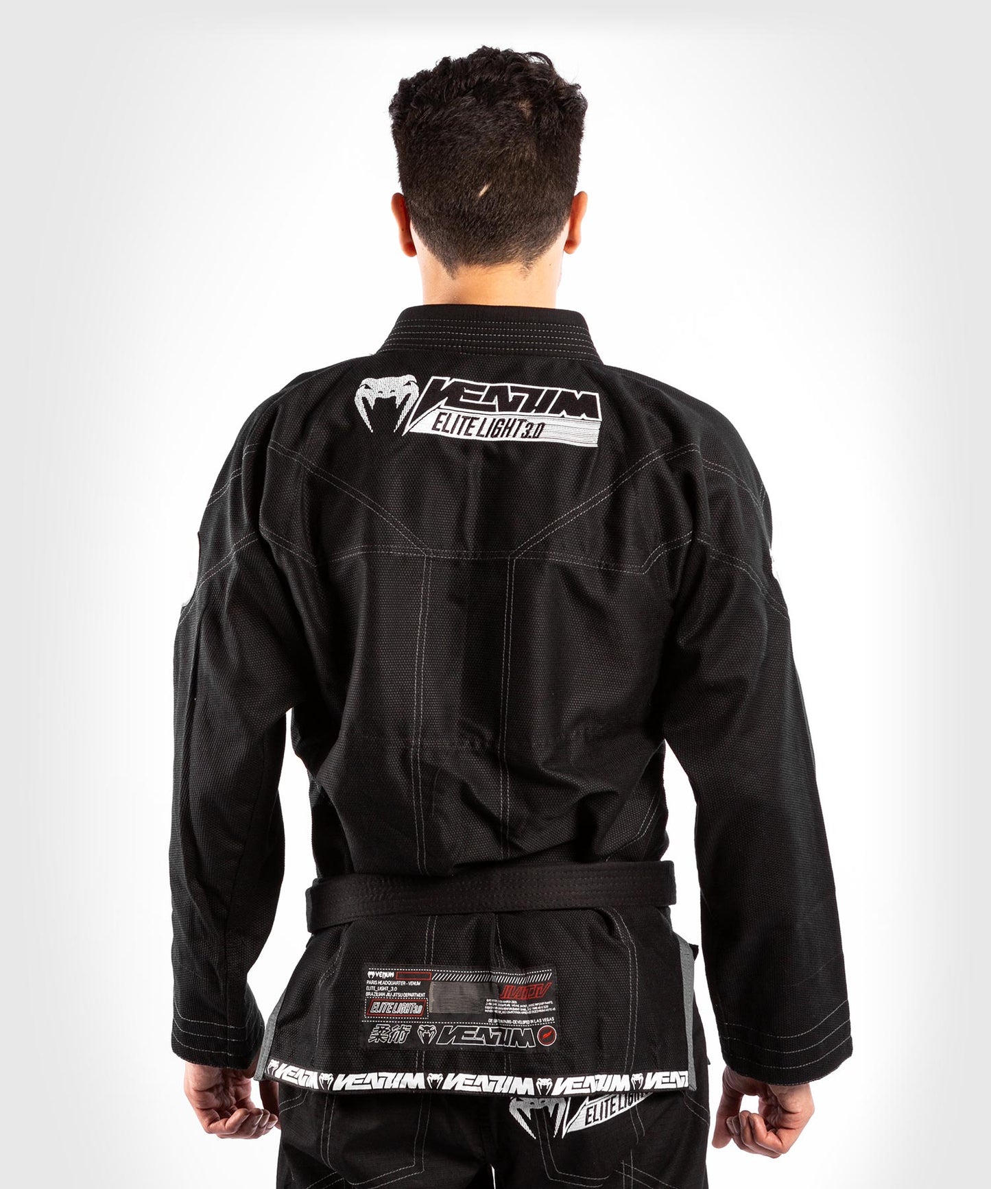 Kimono de BJJ Venum Elite Light 3.0 - Noir - Kimonos de JJB