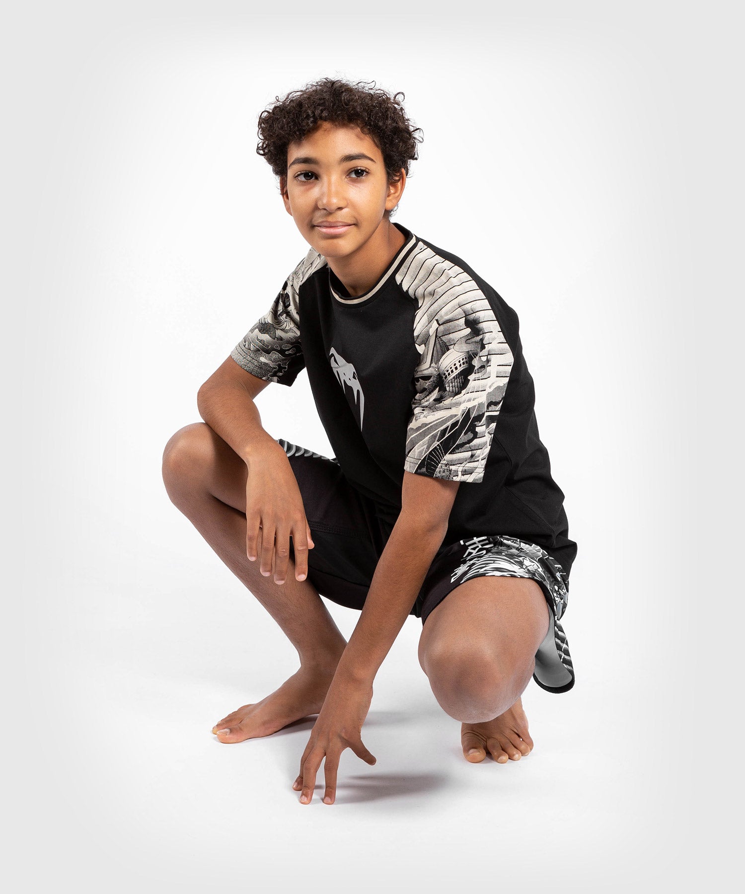T-shirt Venum YKZ21 – Pour Enfant - Noir/Blanc - T-shirts