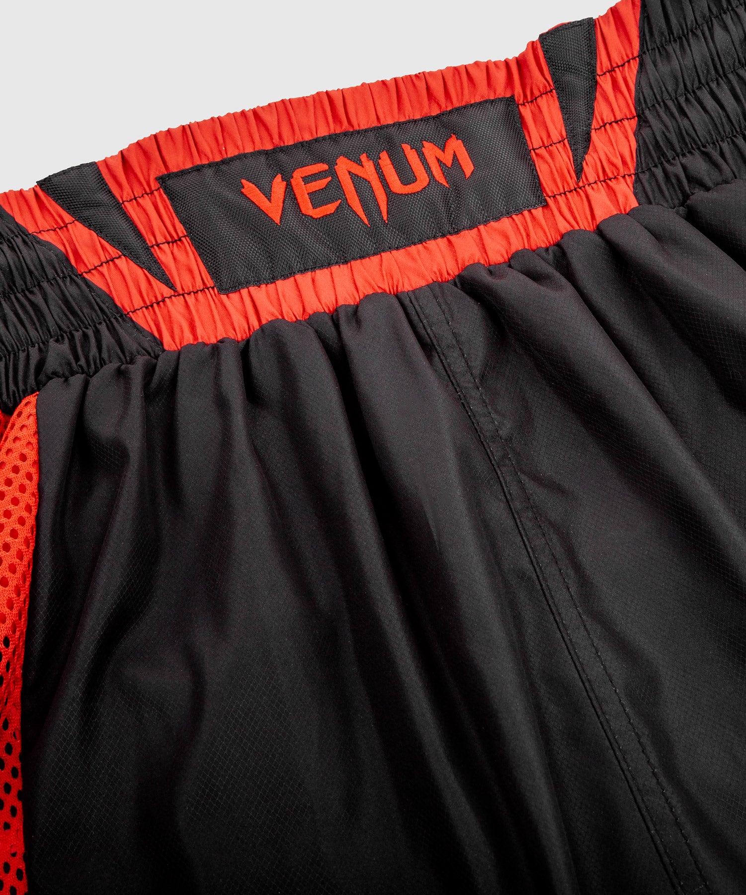 Short de Boxe Venum Elite - Noir/Rouge - Shorts de boxe anglaise