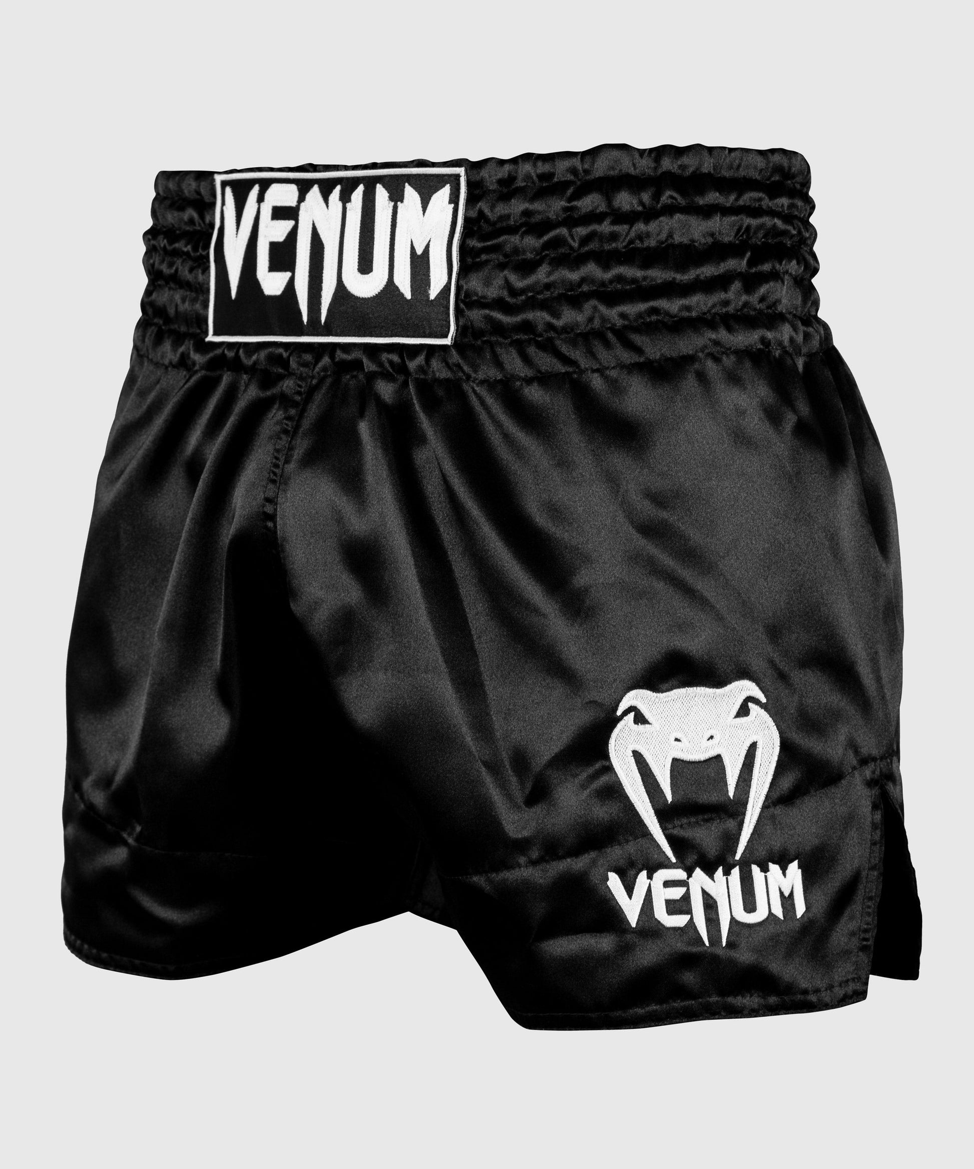 Venum Classic Muay Thai Short - Noir/Blanc - product-type_Shorts de Muay Thai