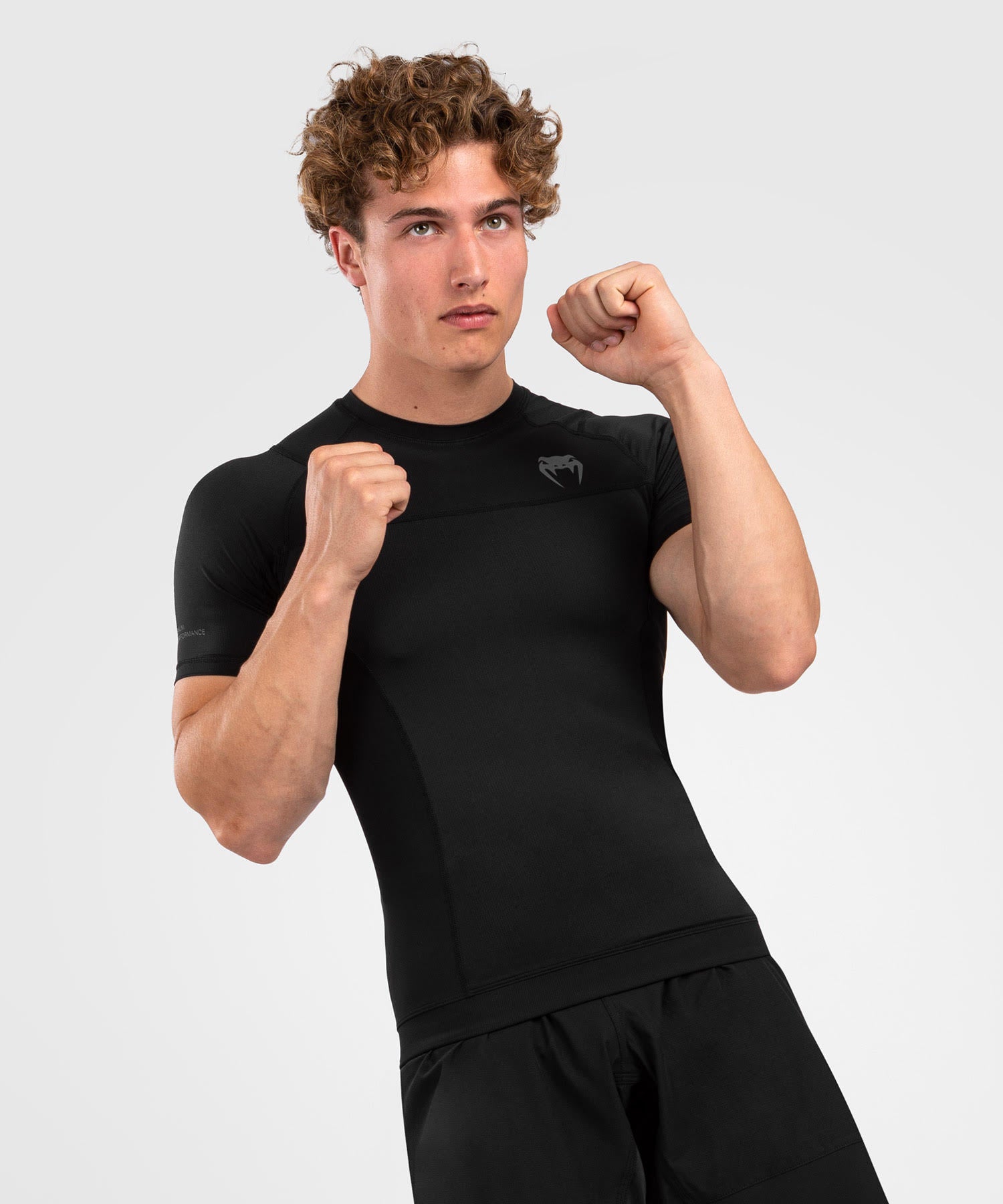 Rashguard à manches courtes Venum G-Fit Air - Noir - product-type_T-Shirts de Compression