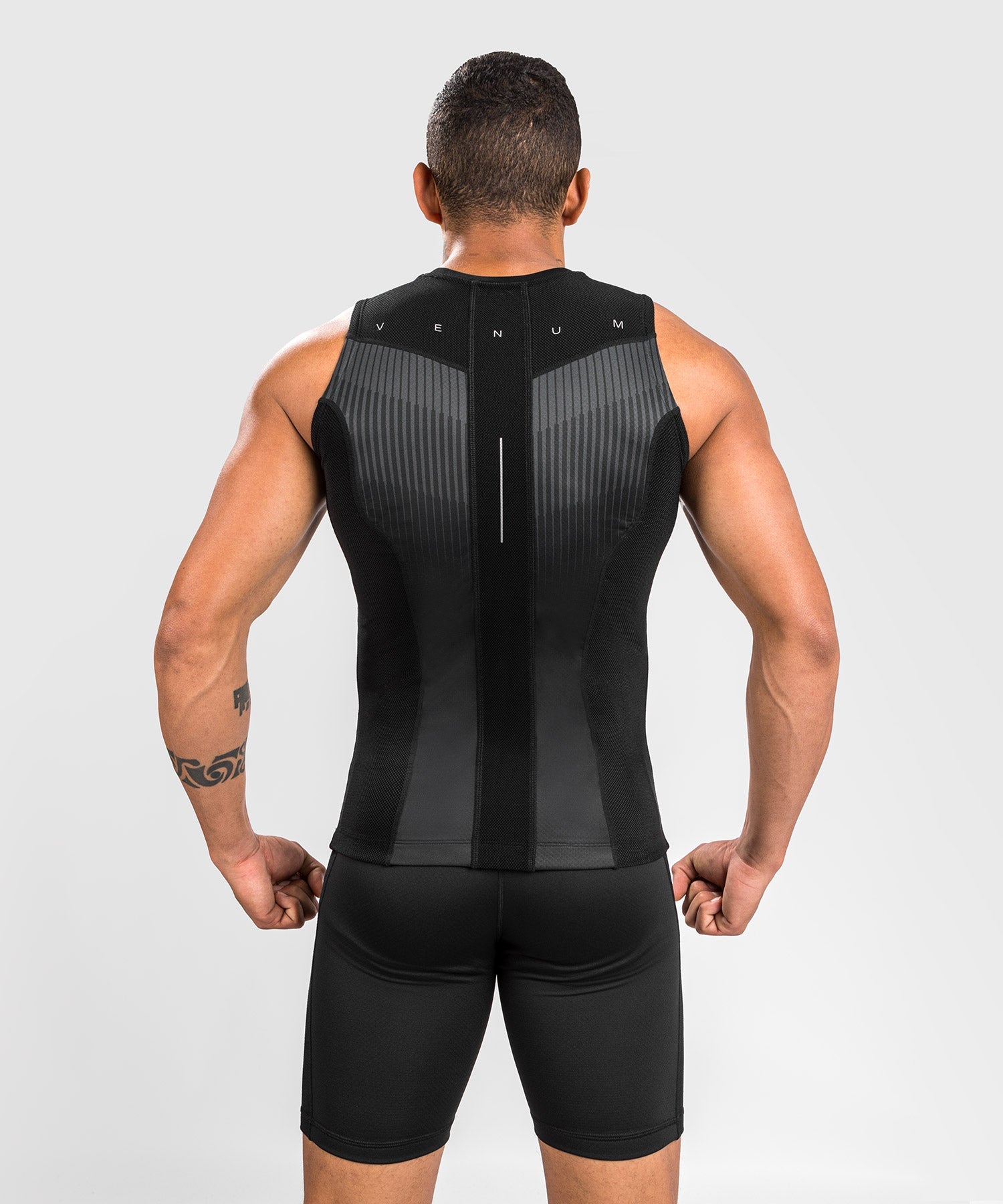 Rashguard Venum Sans Manches Biomecha - Noir/Gris - product-type_Débardeurs de Compression