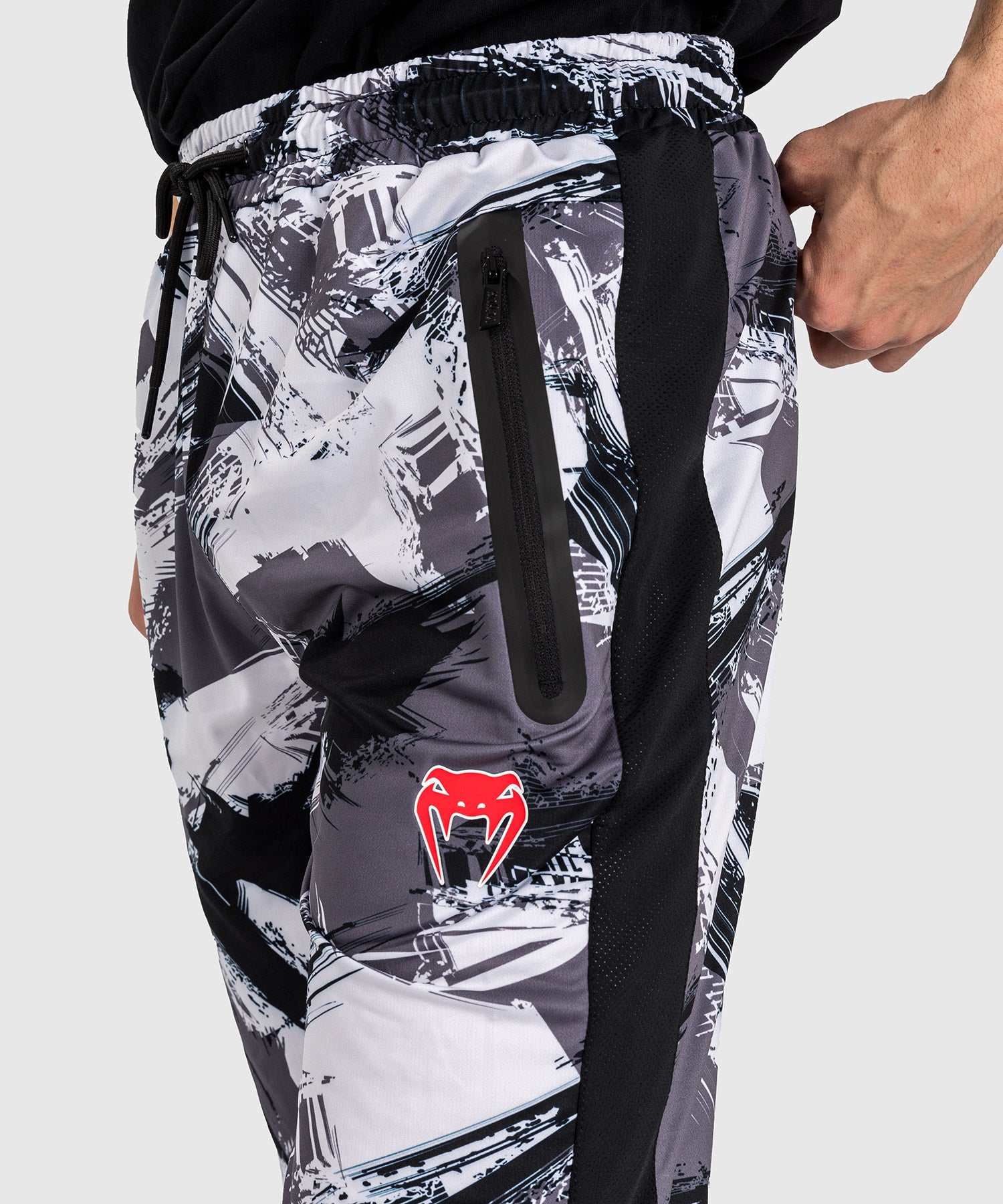 Pantalon de Jogging Venum Electron 3.0 - Rouge/Gris - product-type_Pantalons de jogging