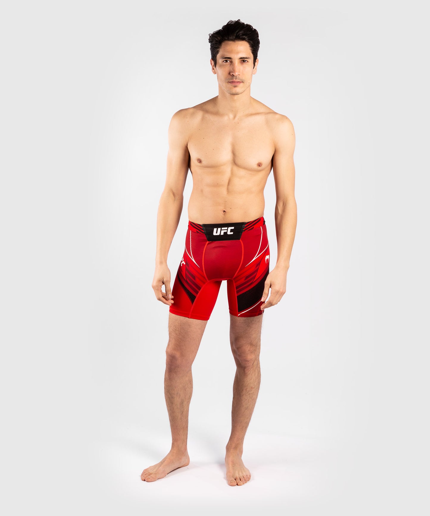 Short de Vale tudo Homme UFC Venum Authentic Fight Night - Coupe Courte - Rouge - product-type_Shorts de compression