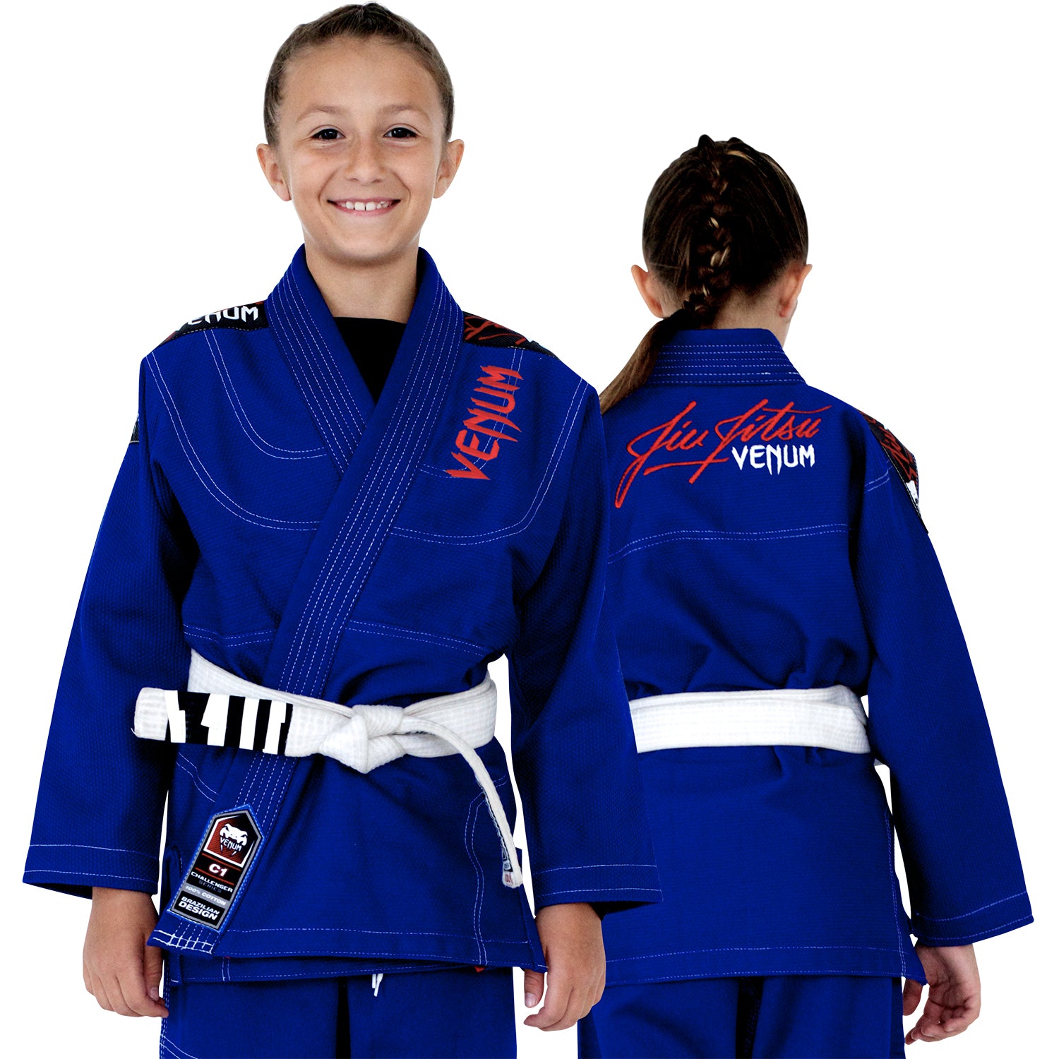 Kimono JJB Enfant Venum Challenger 2.0 - Bleu - Kimonos de JJB