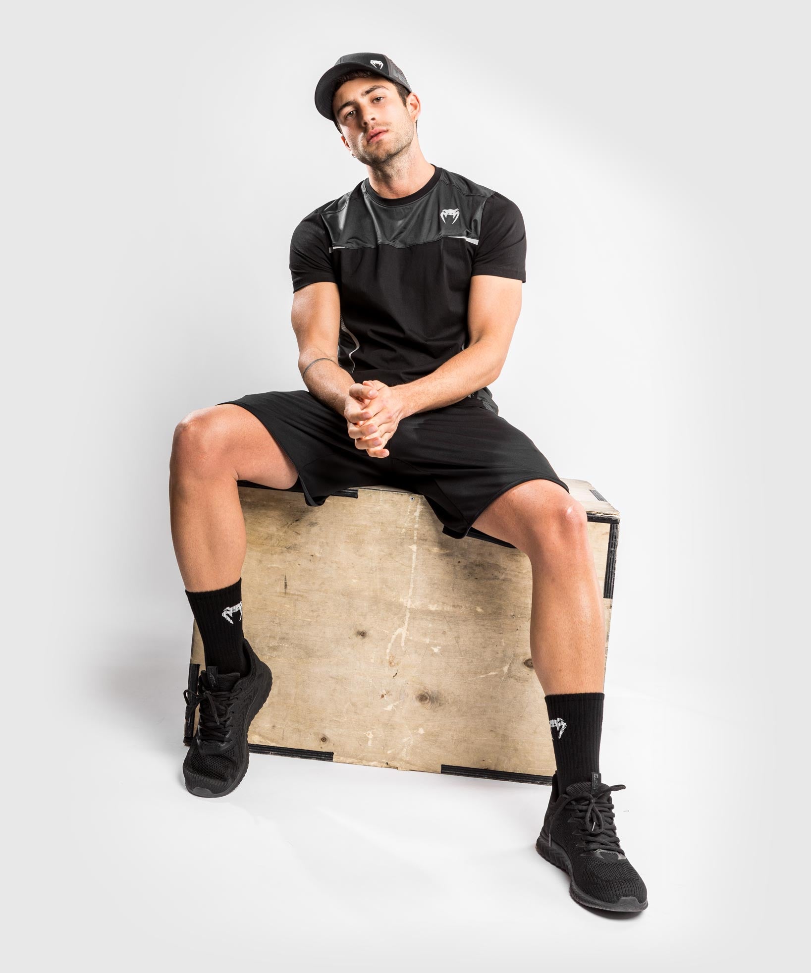 T-shirt Venum Tempest 2.0 – Noir/Gris - T-shirts