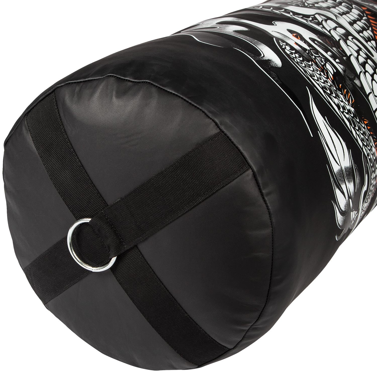 Sac de frappe Venum Dragon's Flight - Noir/Blanc - Plein - 130 cm - Sacs de frappe
