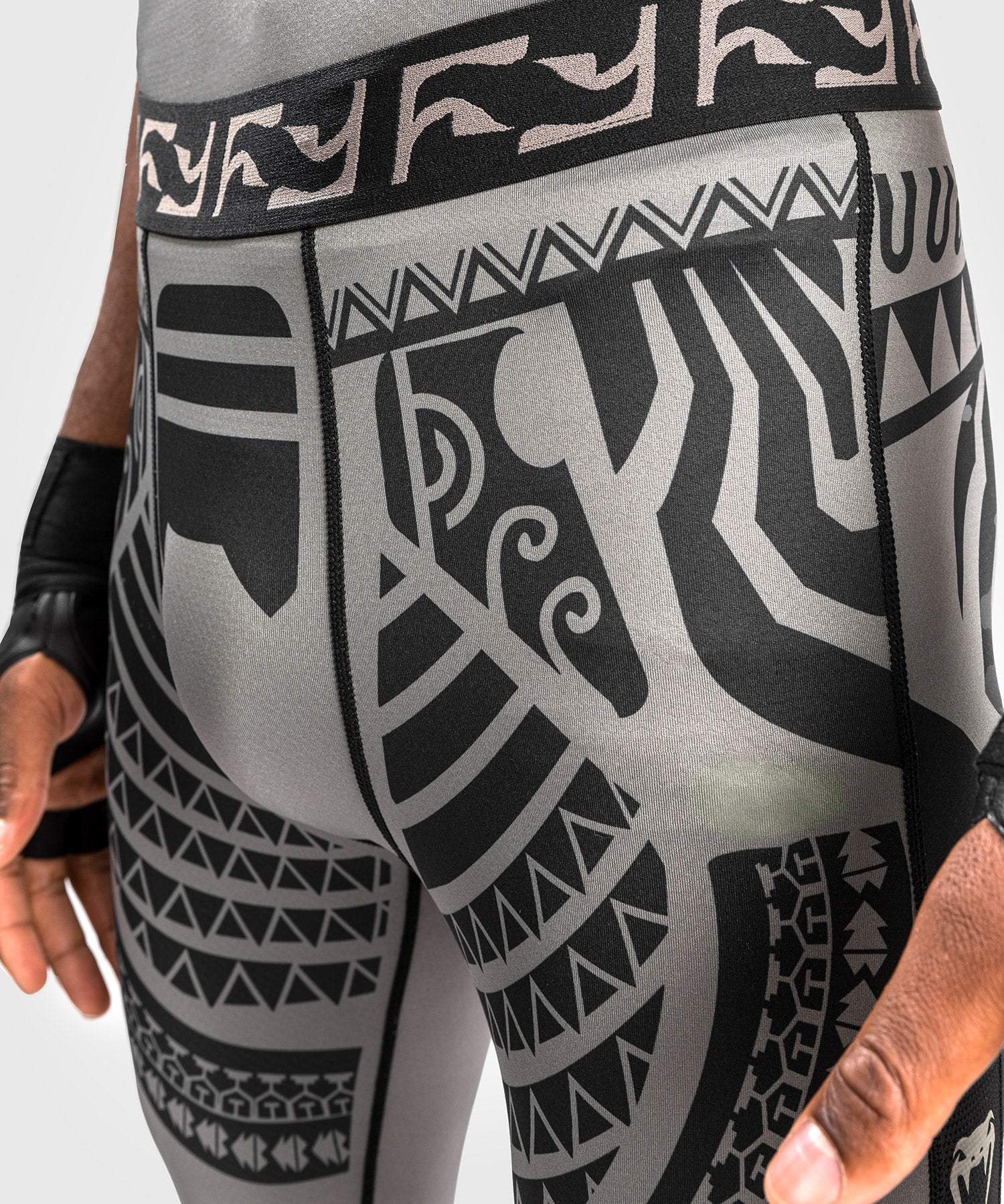 Pantalon de Compression Venum Nakahi - Gris - Pantalons de compression