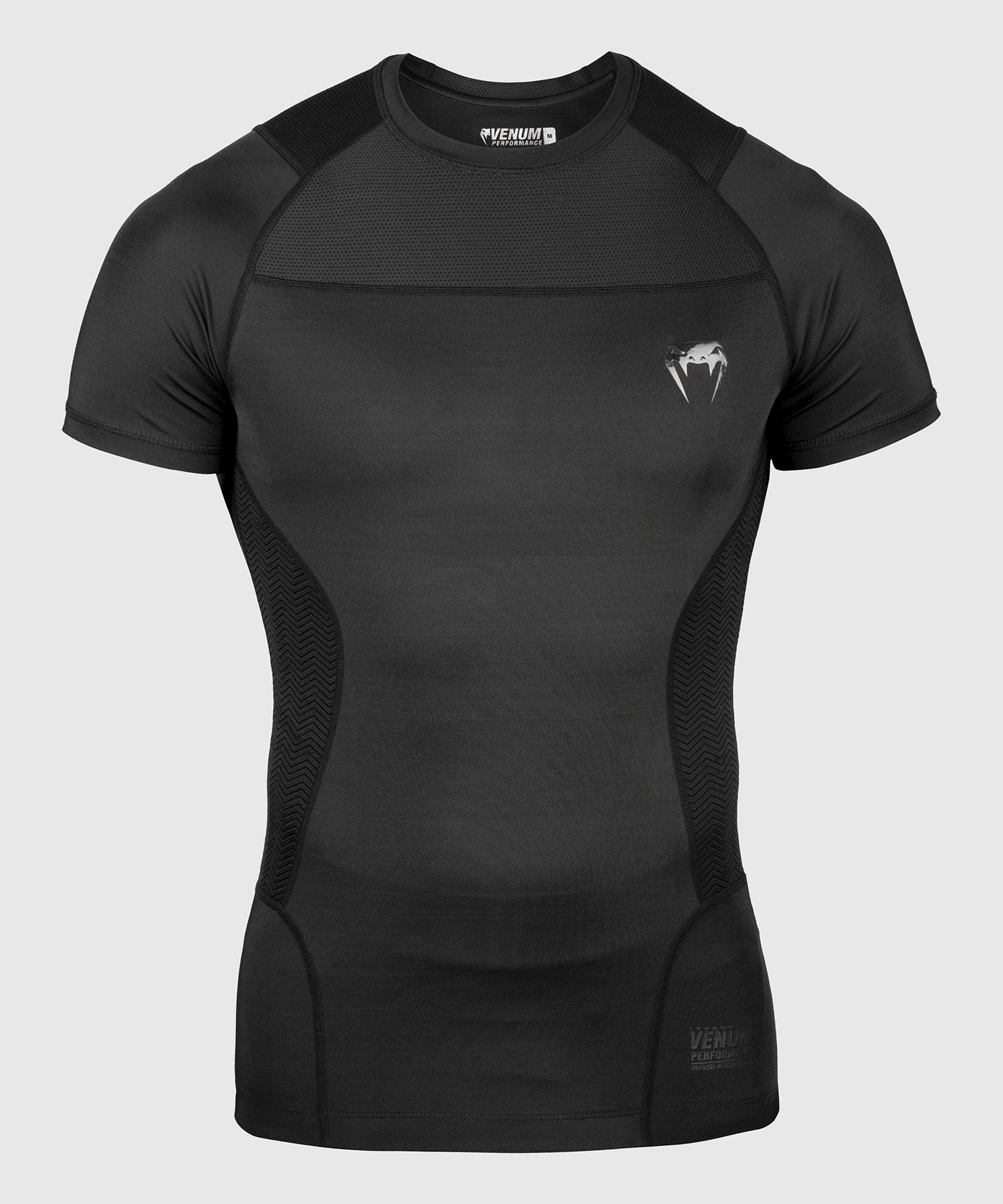 Rashguard Venum G-Fit - Manches Courtes- Noir - product-type_T-Shirts de Compression