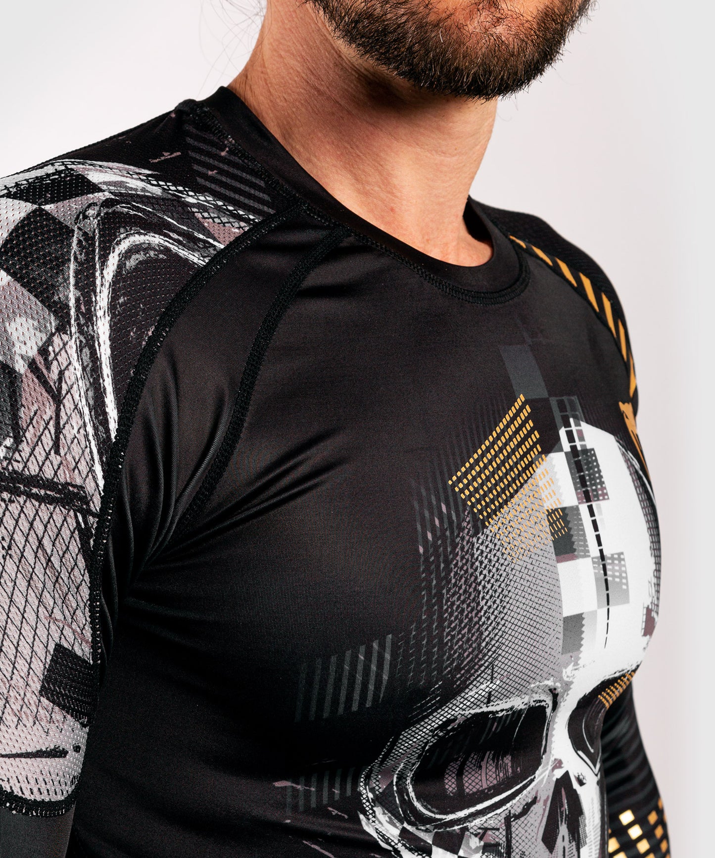 T-Shirt de compression Venum Skull - Manches longues - T-shirts de compression