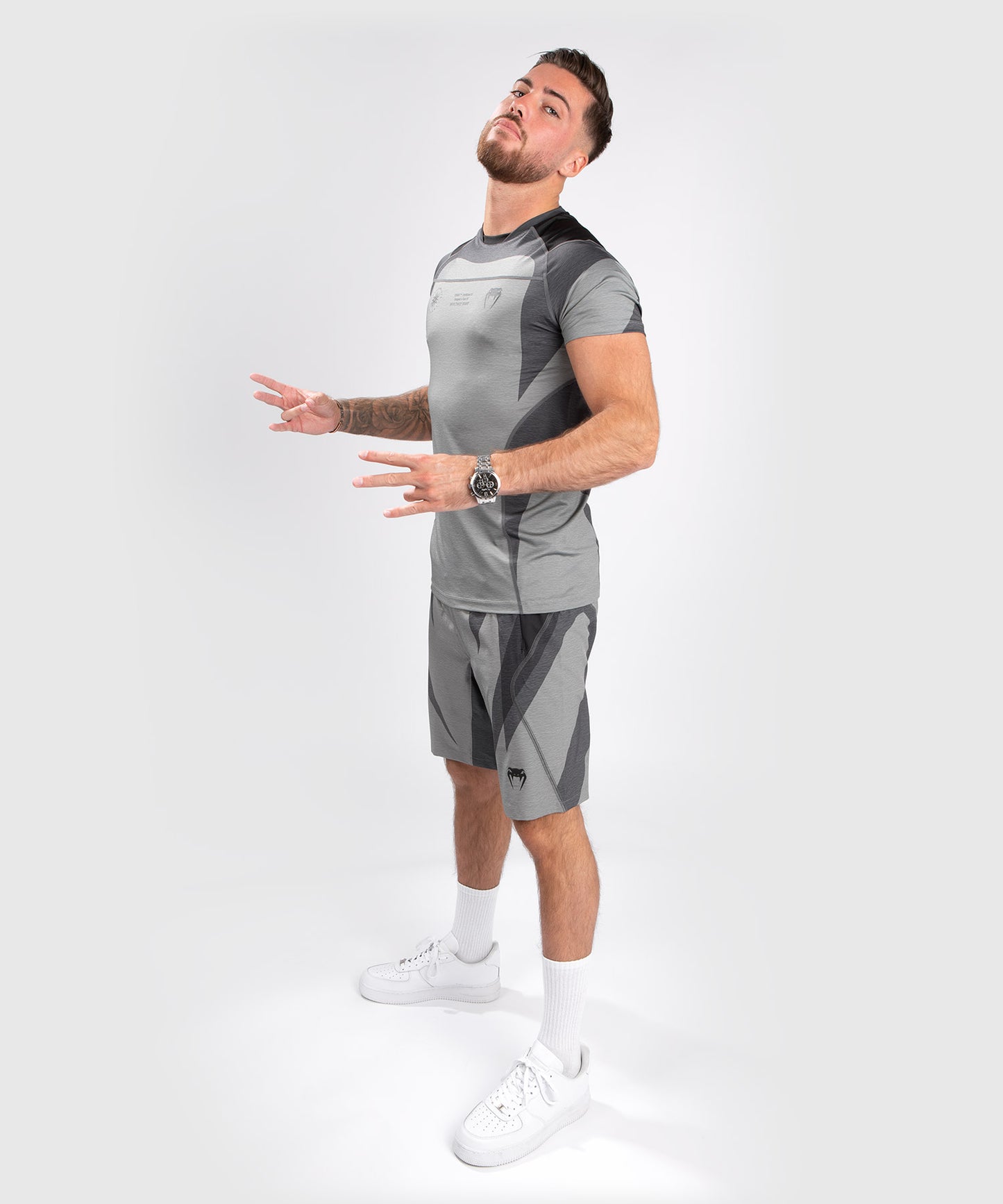 T-shirt Dry Tech Venum Stone - Manches Courtes - Vert Minéral - 
