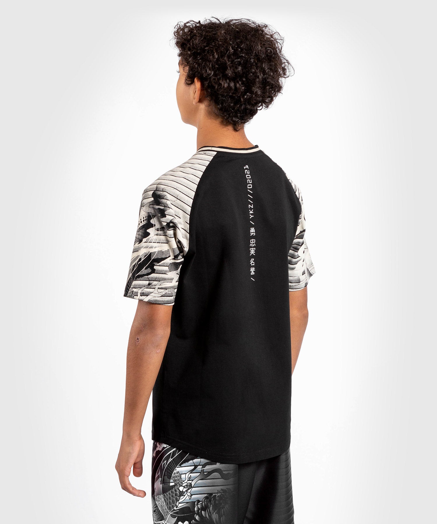 T-shirt Venum YKZ21 – Pour Enfant - Noir/Blanc - T-shirts