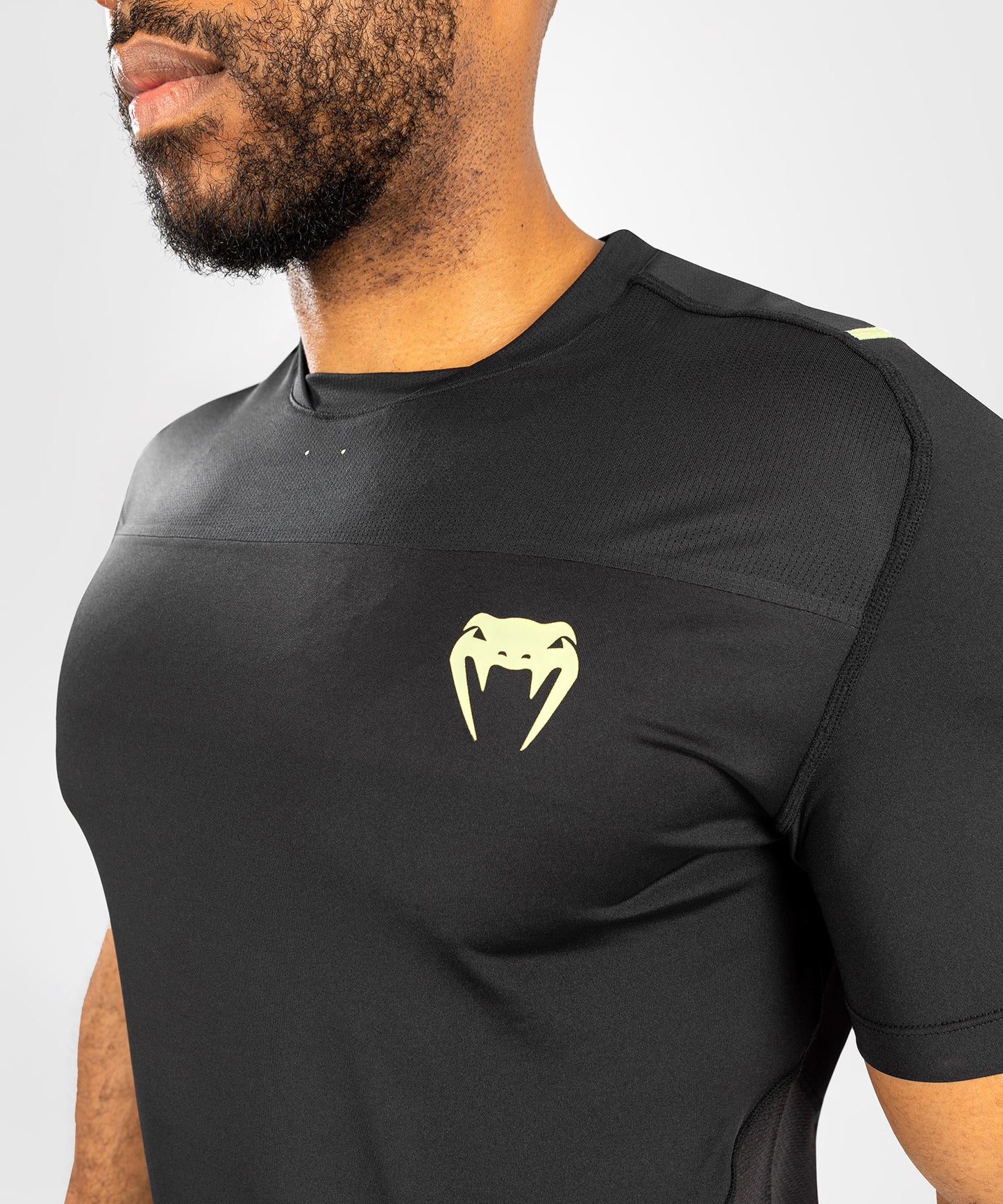 T-shirt Dry Tech Venum Fusion 2.0 - Noir/Jaune - product-type_T-Shirts Dry Tech
