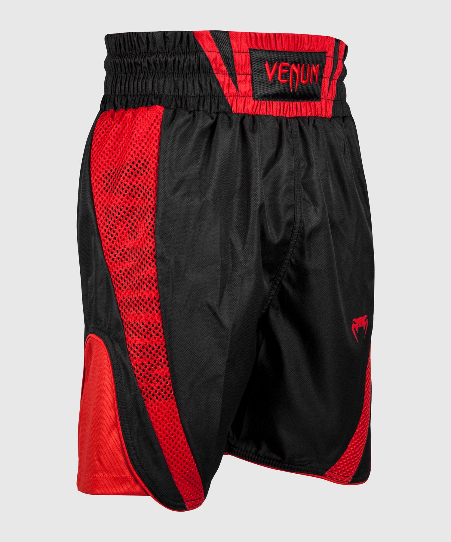Short de Boxe Venum Elite - Noir/Rouge - Shorts de boxe anglaise