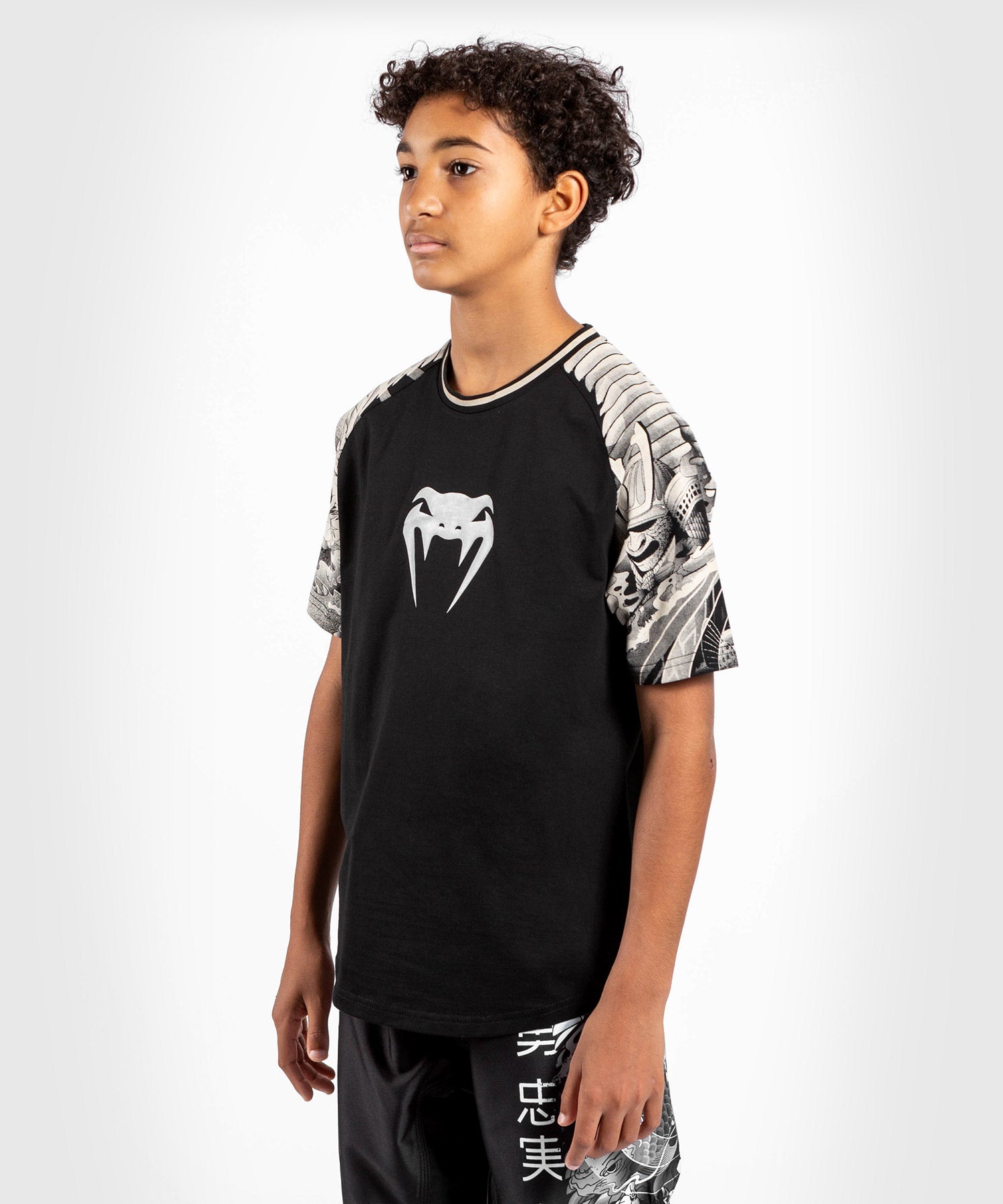 T-shirt Venum YKZ21 – Pour Enfant - Noir/Blanc - T-shirts