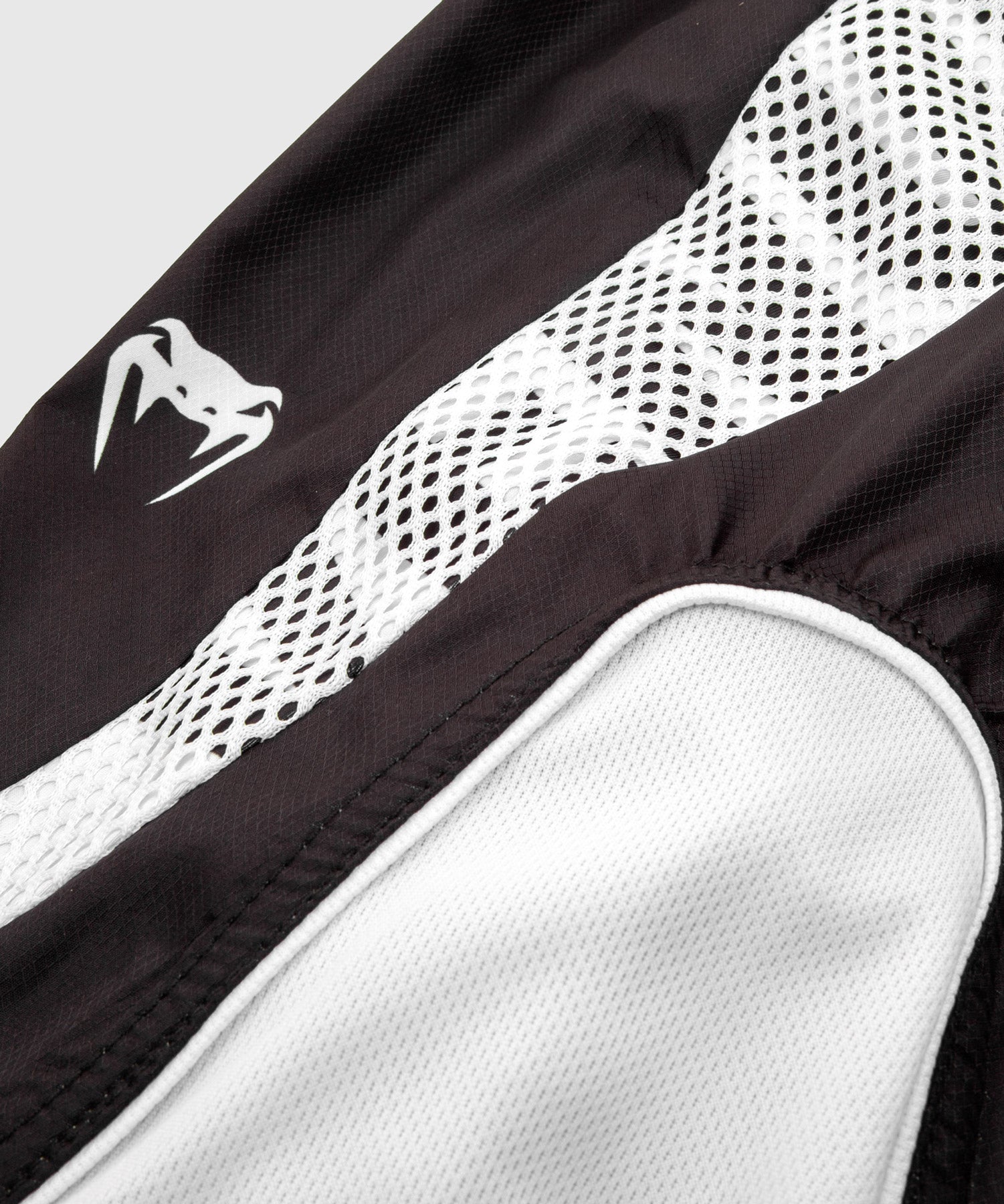 Short de boxe Venum Elite - Noir/Blanc - Shorts de boxe anglaise
